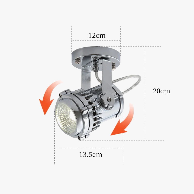 Applique murale extérieure en aluminium premium