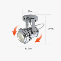 Applique murale extérieure en aluminium premium
