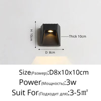 Applique Murale Extérieure Étanche Double Tête Éclairage Créatif - LuxTech