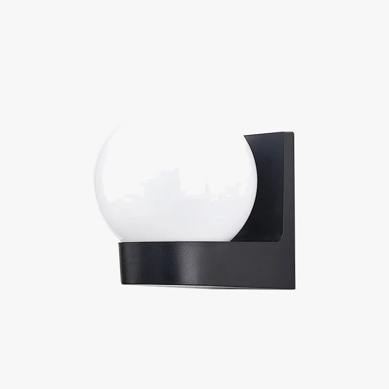 Applique Murale Extérieur Étanche Moderne LED Globe 15W, Idéale pour Jardin, Balcon et Escalier | Marco Lucetti