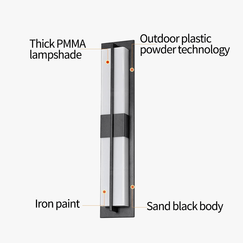 Applique murale extérieur Led Waterproof IP65 | Marco Lucetti