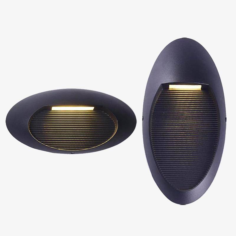 Applique murale extérieure LED ovale PorchMax