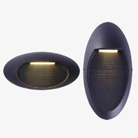 Applique murale extérieure LED ovale PorchMax