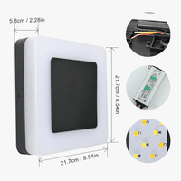 Applique Murale Extérieure en Aluminium IP65 avec Capteur de Mouvement | Marco Lucetti