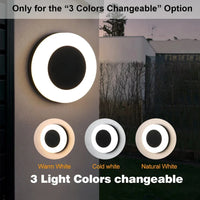 Applique Murale Extérieure en Aluminium IP65 avec Capteur de Mouvement | Marco Lucetti