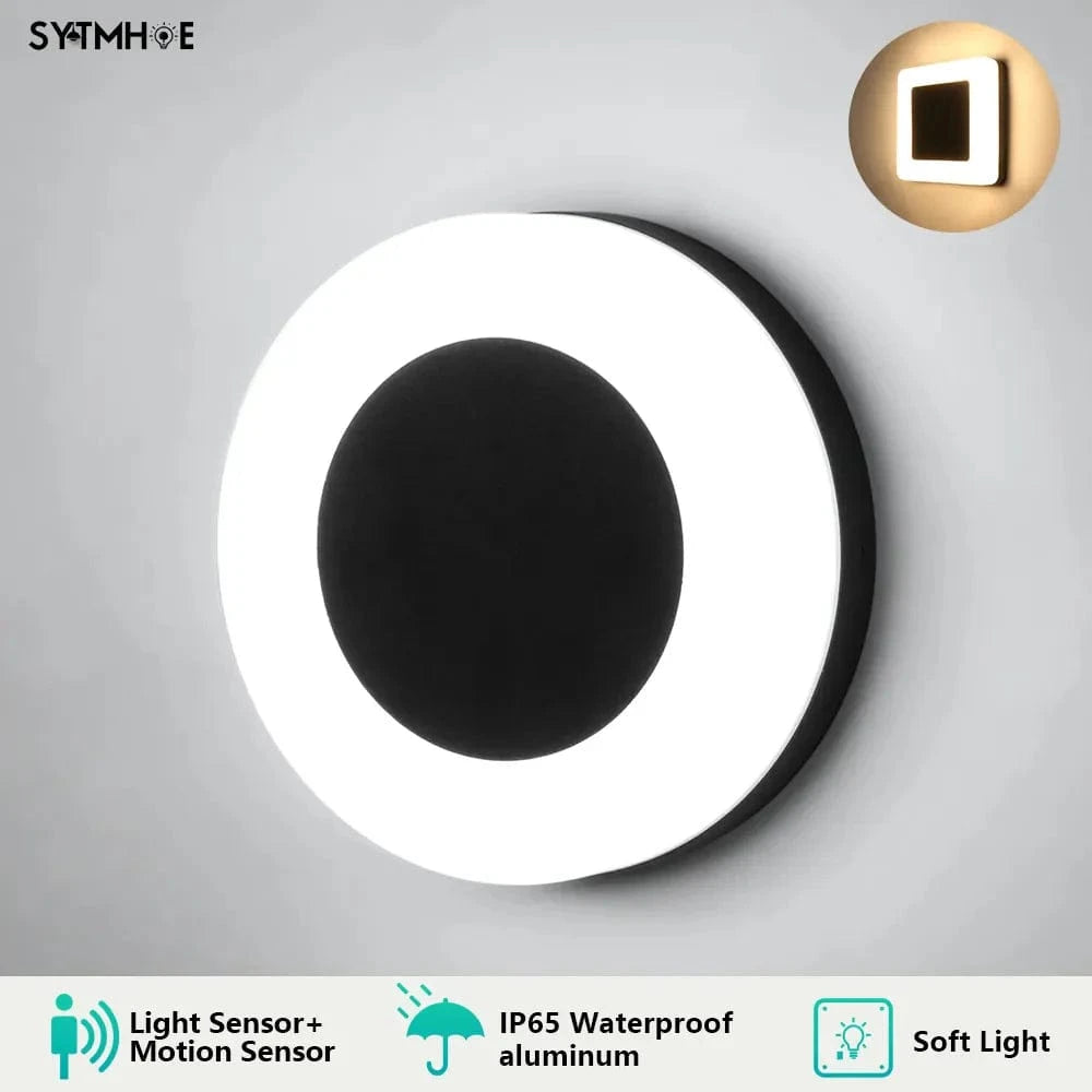 Applique Murale Extérieure en Aluminium IP65 avec Capteur de Mouvement | Marco Lucetti