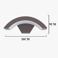 Applique murale extérieure étanche 24W en aluminium | Marco Lucetti