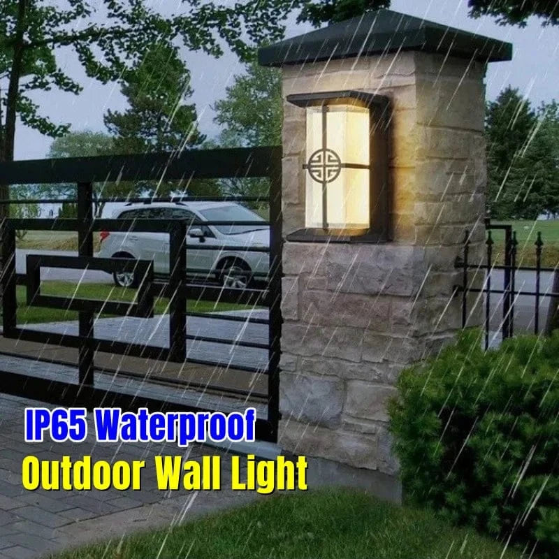 Applique murale extérieure étanche ABS pour illuminer votre jardin | Marco Lucetti