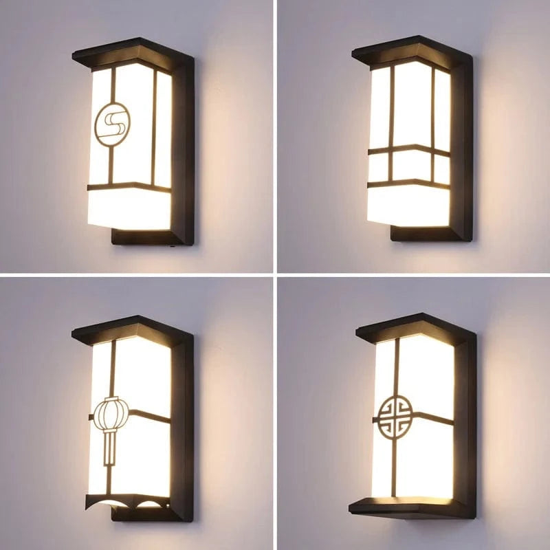 Applique murale extérieure étanche ABS pour illuminer votre jardin | Marco Lucetti