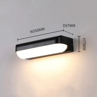 Applique murale extérieure étanche ABS pour illuminer votre jardin | Marco Lucetti ABS acrylique 2 / Blanc chaud 3000K