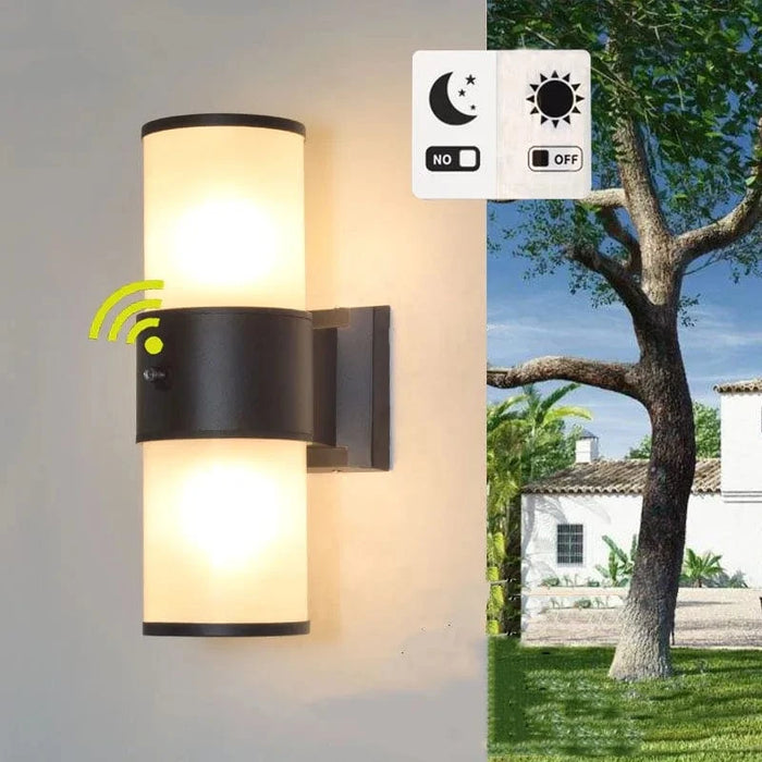 Applique murale extérieure étanche avec contrôle de lumière pour jardin | Marco Lucetti