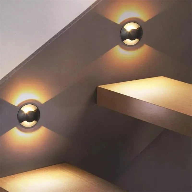 Applique Murale Extérieure Étanche Double Tête Éclairage Créatif - LuxTech | Marco Lucetti