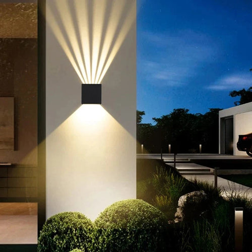 Applique Murale Extérieure Étanche Double Tête Éclairage Créatif - LuxTech | Marco Lucetti