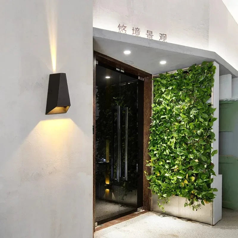 Applique murale extérieure étanche en aluminium avec verre trempé - Certifié ROHS et CE | Marco Lucetti