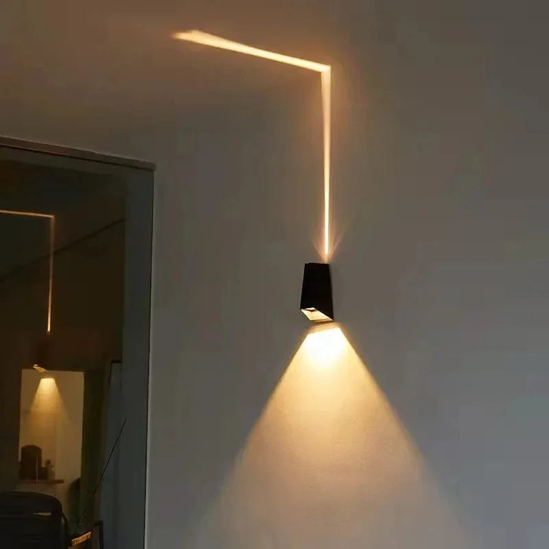 Applique murale extérieure étanche en aluminium avec verre trempé - Certifié ROHS et CE | Marco Lucetti