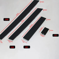 Applique murale extérieure étanche en aluminium noir 18W LED - Luminaires d'extérieur | Marco Lucetti