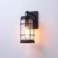 Applique murale extérieure étanche Herbe Noire - Design Moderne Américain | Marco Lucetti