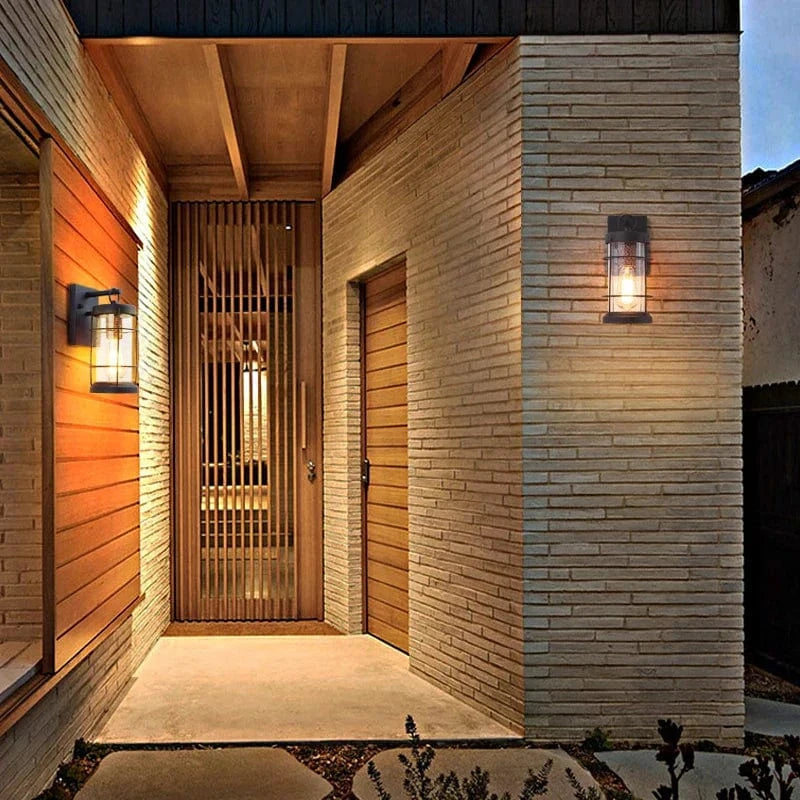 Applique murale extérieure étanche Herbe Noire - Design Moderne Américain | Marco Lucetti