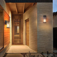 Applique murale extérieure étanche Herbe Noire - Design Moderne Américain | Marco Lucetti