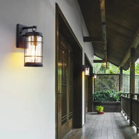 Applique murale extérieure étanche Herbe Noire - Design Moderne Américain | Marco Lucetti