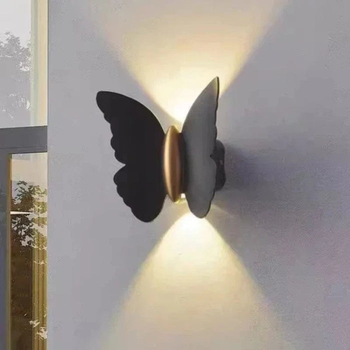 Applique murale extérieure étanche LED papillon décoratif | Marco Lucetti