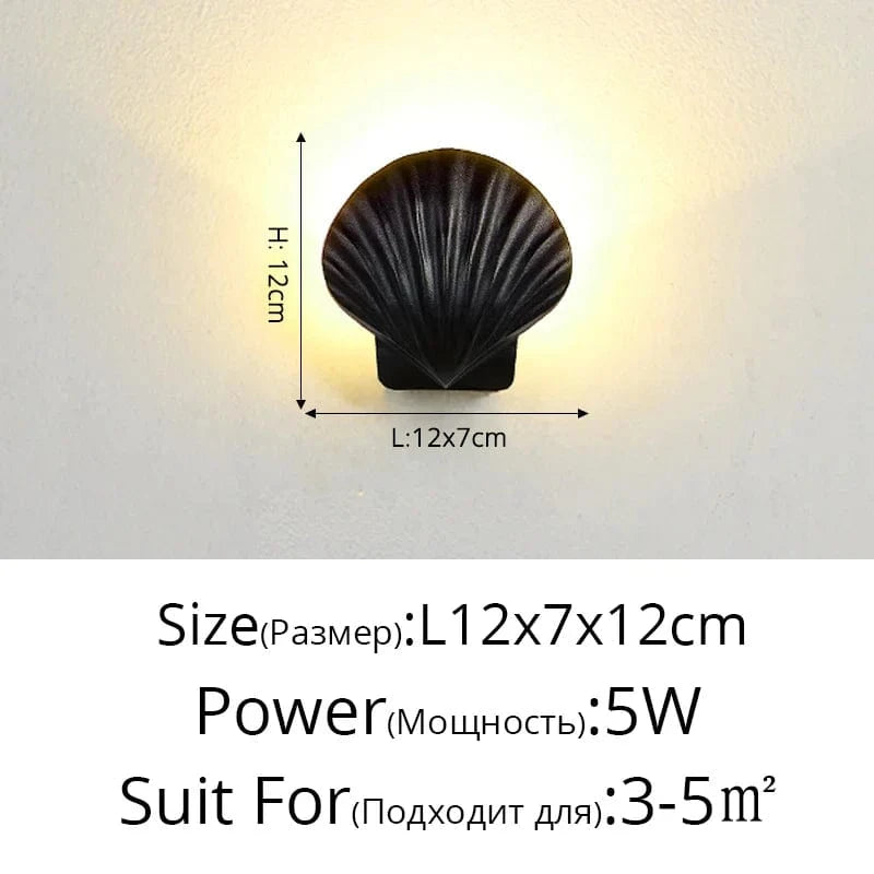 Applique Murale Extérieure Étanche LED pour Allée d'Hôtel | Marco Lucetti Noir L12x7cm 5W / Blanc chaud (2700-3500K)