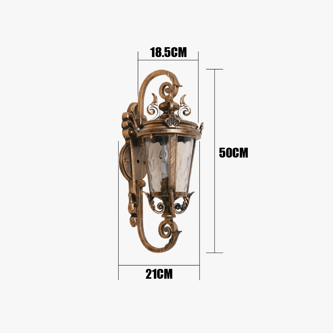 Applique murale extérieure étanche pour porte - Série Décor Maison | Marco Lucetti