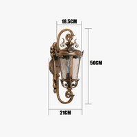 Applique murale extérieure étanche pour porte - Série Décor Maison | Marco Lucetti