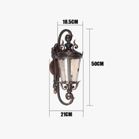 Applique murale extérieure étanche pour porte - Série Décor Maison | Marco Lucetti