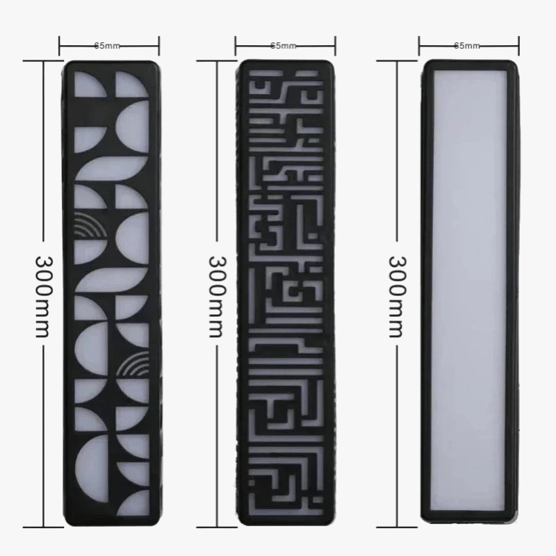 Applique murale extérieure étanche rectangulaire Lumina - Décoration de jardin Maison & Porche | Marco Lucetti