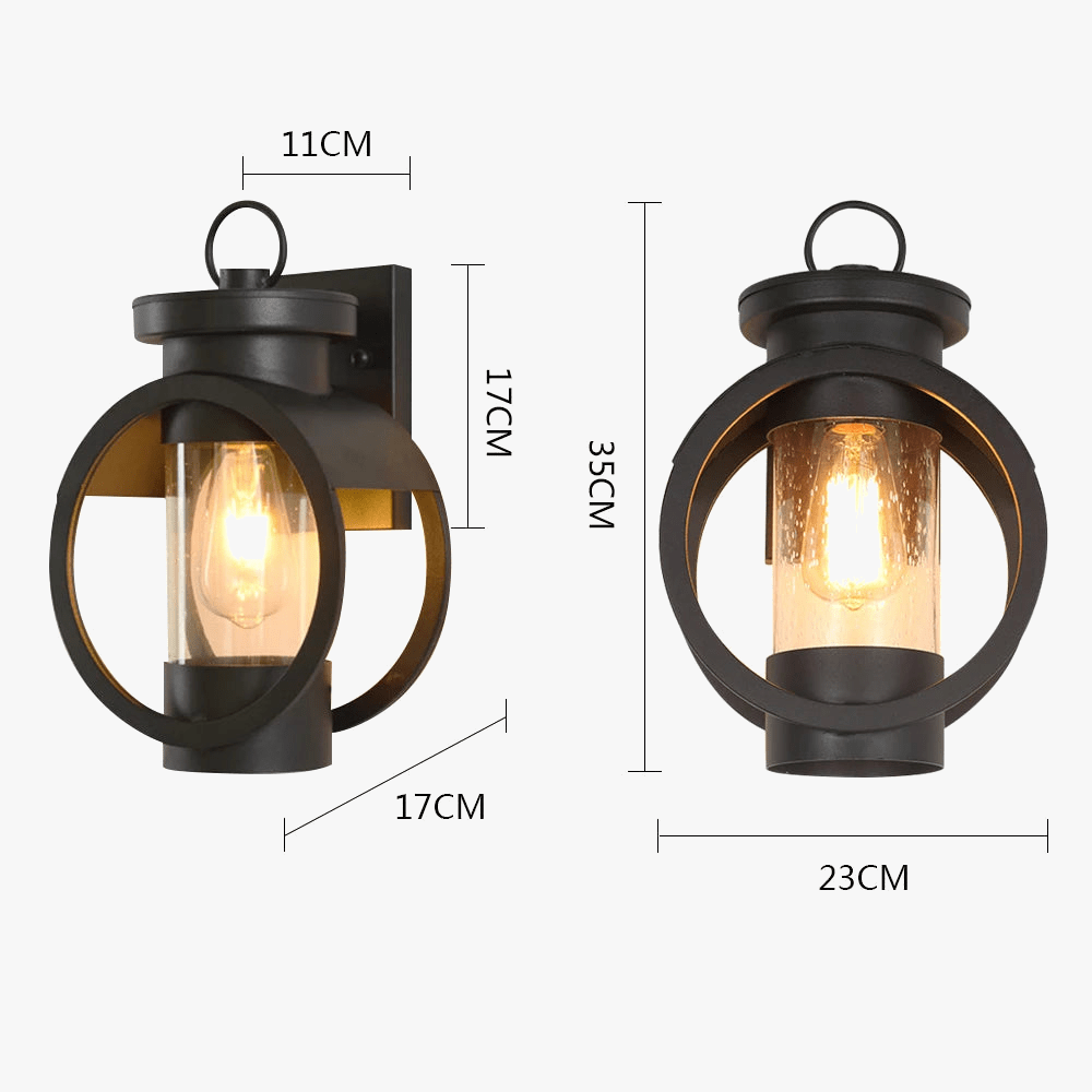 Applique murale extérieure étanche style industriel "Sandiy Lighting" | Marco Lucetti