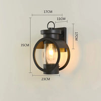 Applique murale extérieure étanche style industriel "Sandiy Lighting" | Marco Lucetti Lumière chaude 12W