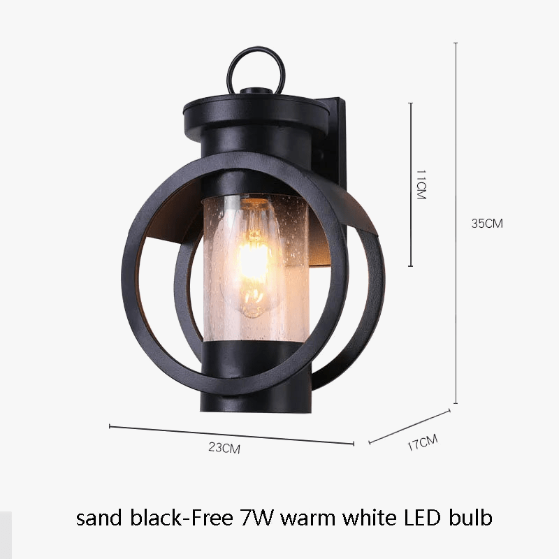 Applique murale extérieure "Forge Américaine Waterproof" | Marco Lucetti