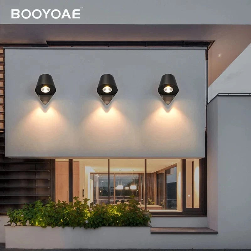 Applique murale extérieure IP54 pour l'entrée de la maison, le jardin et la terrasse | Marco Lucetti