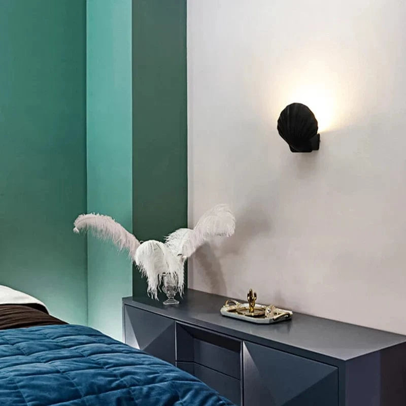 Applique murale extérieure LED Creative Shell - Éclairage pour Salon Chambre Hôtel | Marco Lucetti