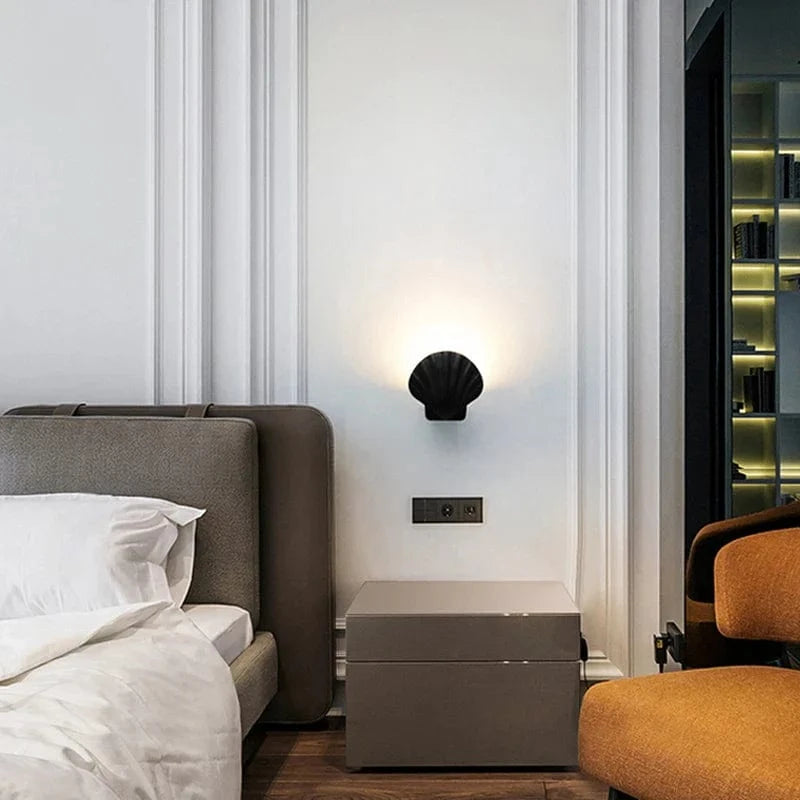 Applique murale extérieure LED Creative Shell - Éclairage pour Salon Chambre Hôtel | Marco Lucetti