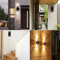 Applique murale extérieure LED Cube | Marco Lucetti