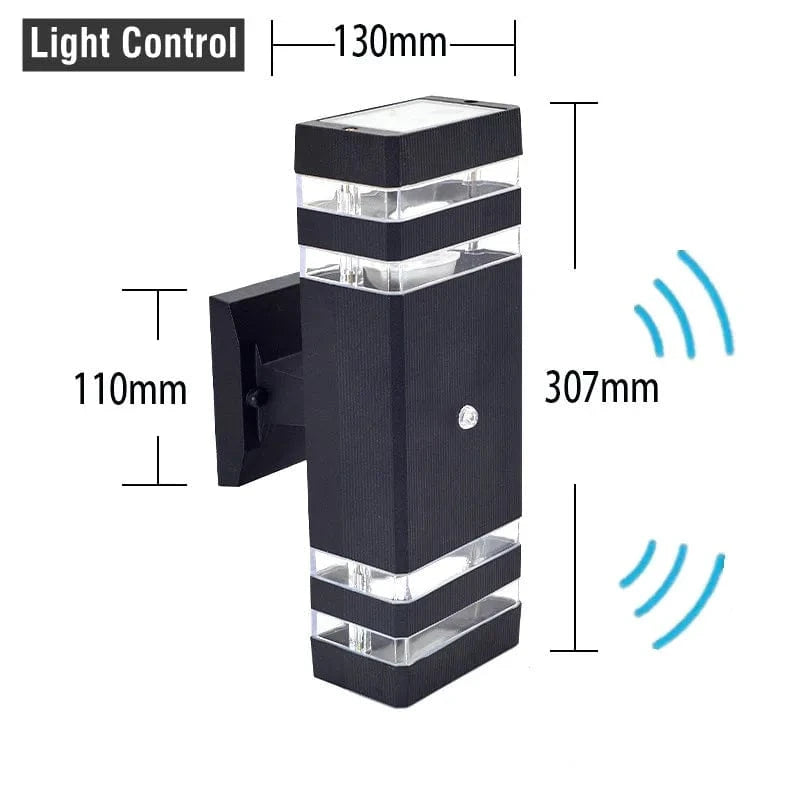 Applique murale extérieure LED Cube | Marco Lucetti Coque en plastique / E / Blanc froid