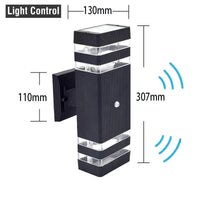 Applique murale extérieure LED Cube | Marco Lucetti Coque en plastique / E / Blanc froid