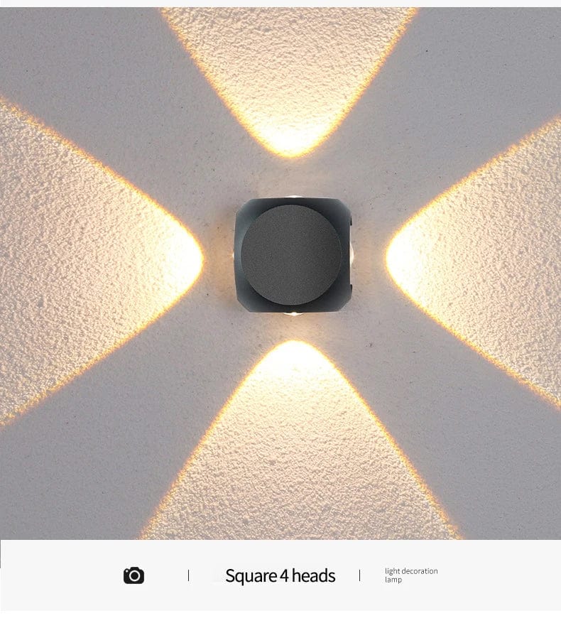 Applique murale extérieure LED Design | Marco Lucetti