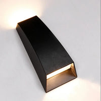 Applique murale extérieure LED étanche haut et bas AC90-260V 2*3W COB en aluminium pour jardin et porche | Marco Lucetti