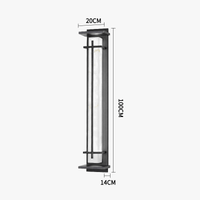 Applique murale extérieure LED étanche IP65. | Marco Lucetti