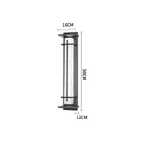 Applique murale extérieure LED étanche IP65. | Marco Lucetti 50CM 12W Blanc froid