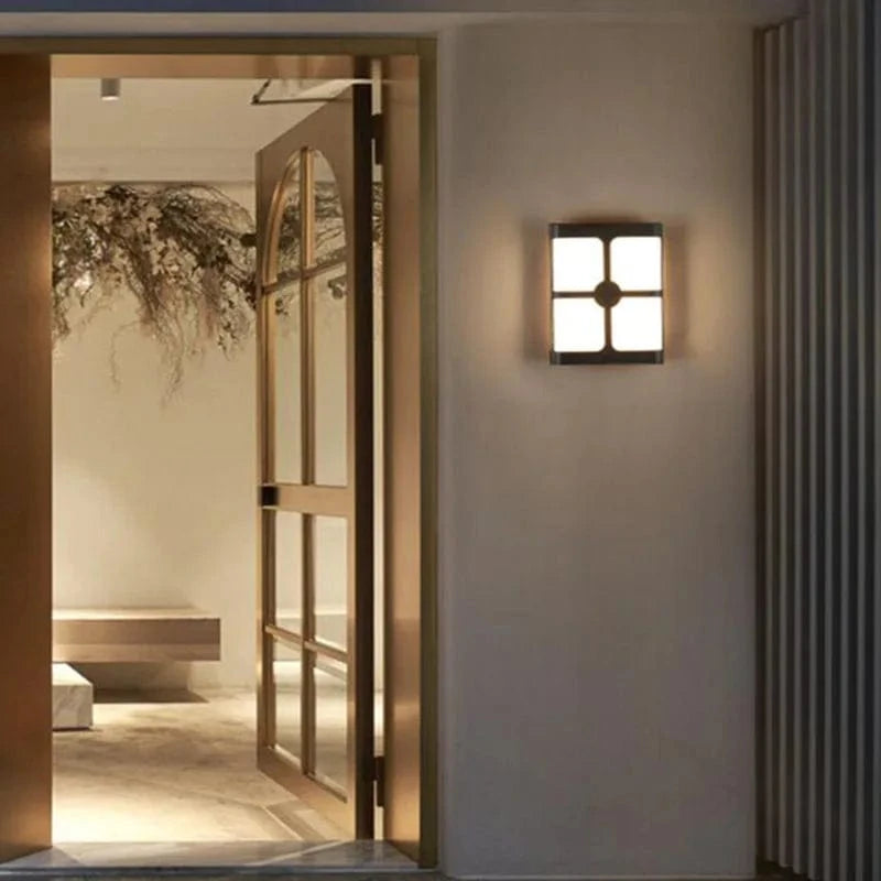 Applique murale extérieure LED étanche pour balcon, jardin, couloir et terrasse | Marco Lucetti