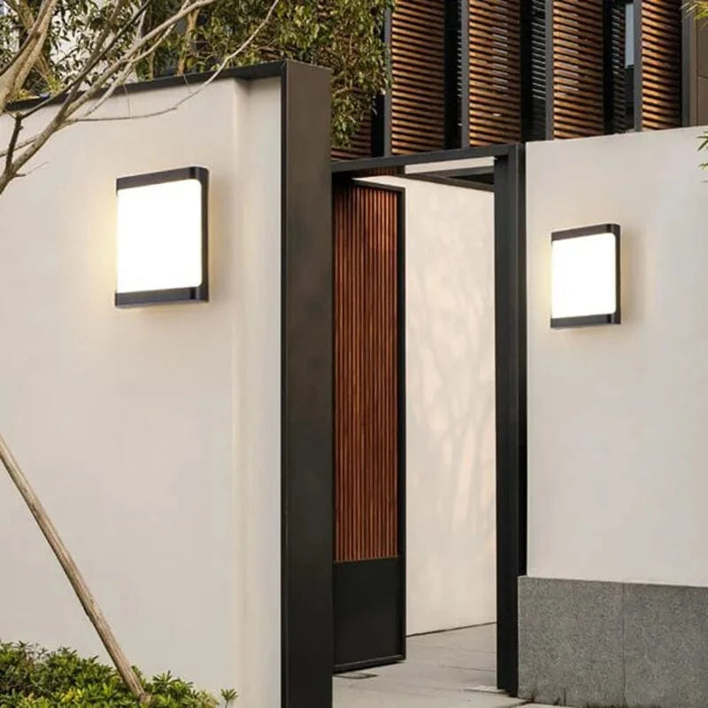Applique murale extérieure LED étanche pour balcon, jardin, couloir et terrasse | Marco Lucetti