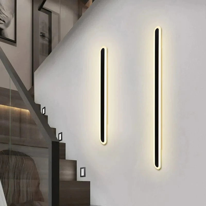 Applique murale extérieure LED imperméable IP65 - Éclairage moderne pour espaces extérieurs | Marco Lucetti Blanc chaud / 100CM 30W