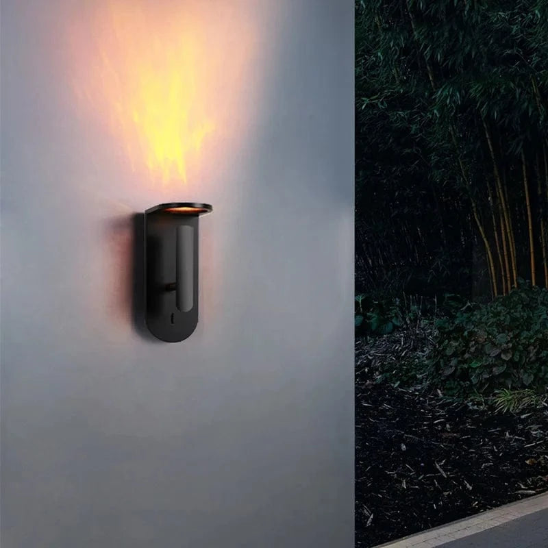 Applique murale extérieure modern 2023 - Éclairage pour terrasse, balcon et jardin | Marco Lucetti 20CM / Lumière chaude