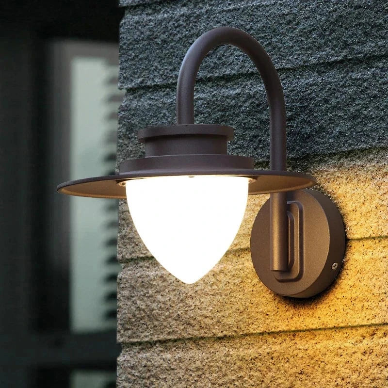 Applique murale extérieure pour lampe de terrasse  | Marco Lucetti COB 8W