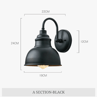 Applique murale extérieure rétro étanche pour jardin - Collection Vintage Glow | Marco Lucetti