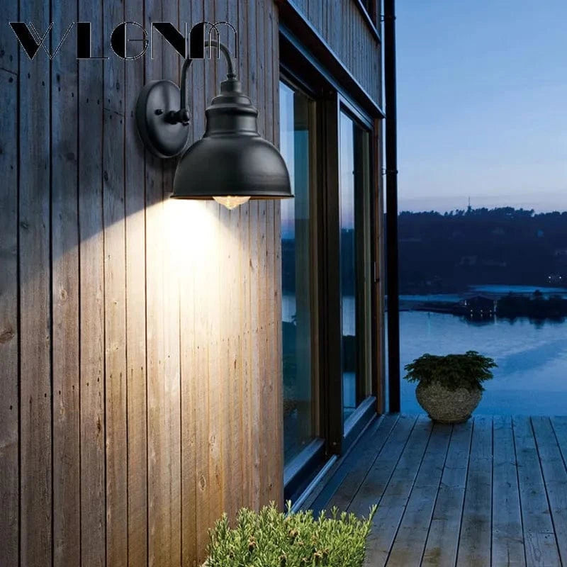 Applique murale extérieure rétro étanche pour jardin - Collection Vintage Glow | Marco Lucetti